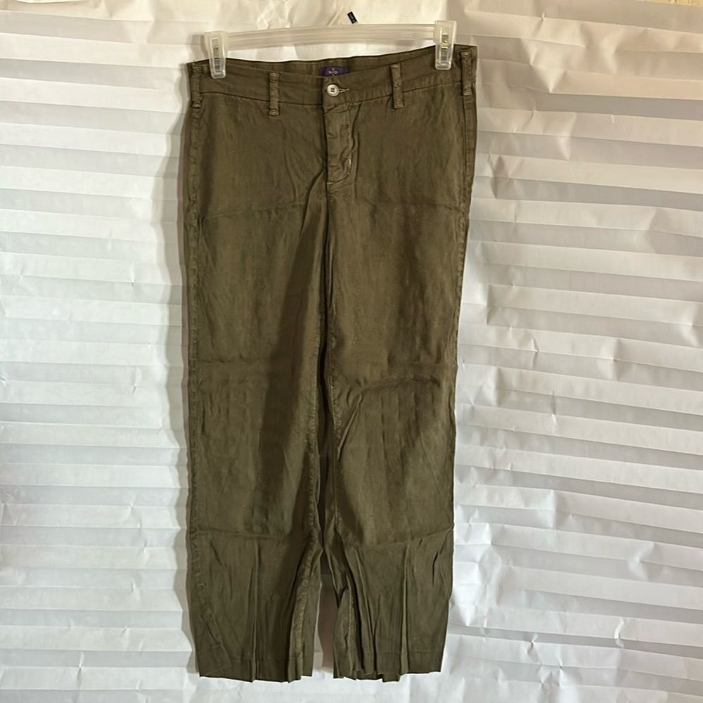 NYDJ Olive Green Emma High Rise Jeans | Women’s Size 8